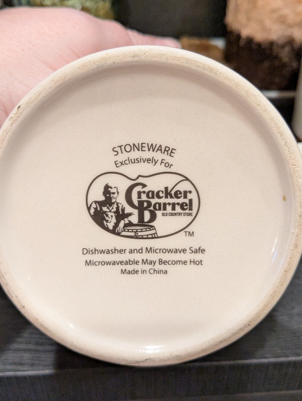 Cracker Barrel Country Rustic Kitchen Mugs (Set of 3) Approx 16 Ounce - Picture 10 of 10